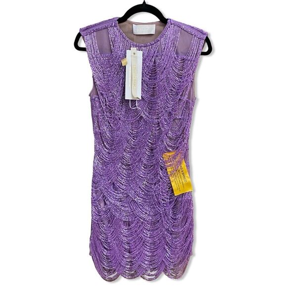 Bronx and Banco Lilac
Wayla Dress beaded mini purple party Revolve $1200 M - Picture 7 of 15